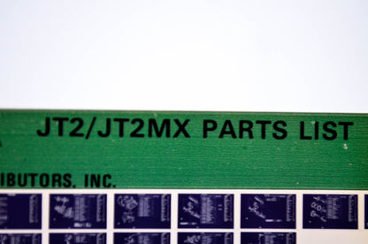OEM Yamaha JT2/JT2MX 1981/March 4 '72 Parts List Microfiche