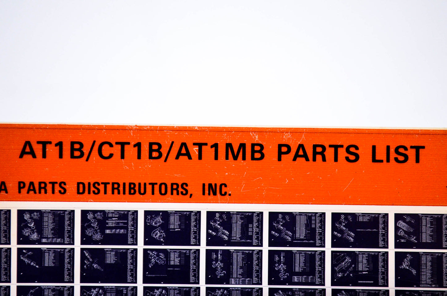 OEM Yamaha AT1B/CT1B/AT1MB 1978/October 11 '70 Parts List Microfiche