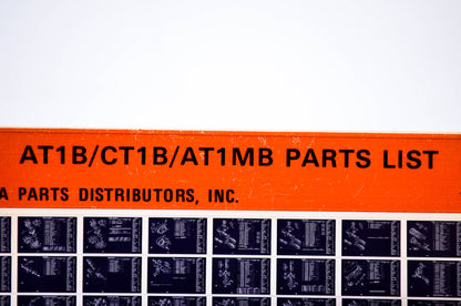 OEM Yamaha AT1B/CT1B/AT1MB 1978/October 11 '70 Parts List Microfiche