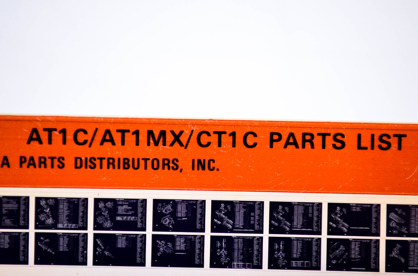 OEM Yamaha AT1C/AT1MX/CT1C 1978/December 26 '71 Parts List Microfiche