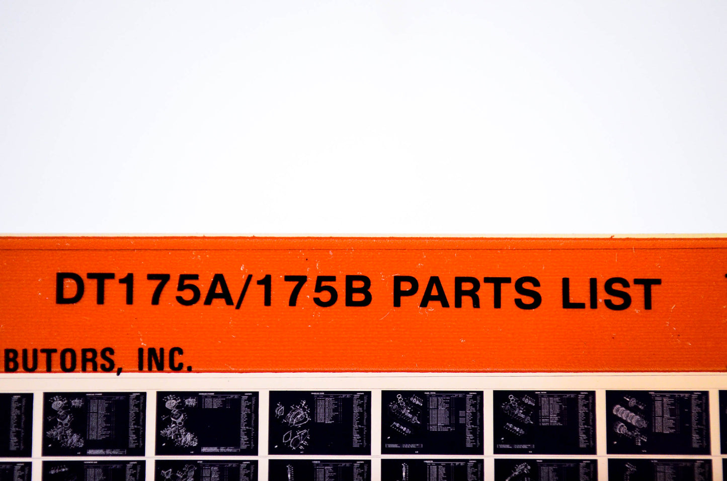 OEM Yamaha DT175A/175B 1980/July 31 '74 - '75 Parts List Microfiche