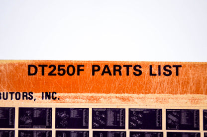 OEM Yamaha DT250F 1979/March 27 '79 Parts List Microfiche
