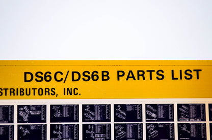 OEM Yamaha DS6 C/ DS6B 1979/February 2 '69 - '70 Parts List Microfiche