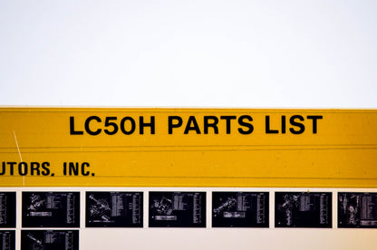 OEM Yamaha LC50H 1980/November 5 '81 Parts List Microfiche