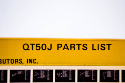 OEM Yamaha QT50J 1981/October 1 '82 Parts List Microfiche