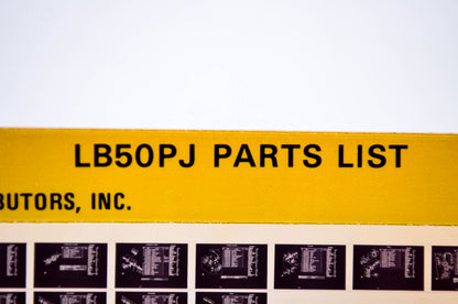 OEM Yamaha LB50PJ 1981/October 23 '82 Parts List Microfiche