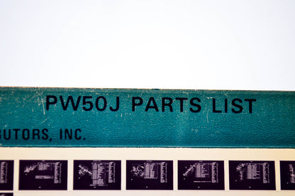 OEM Yamaha PW50J 1981/October 29 '82 Parts List Microfiche