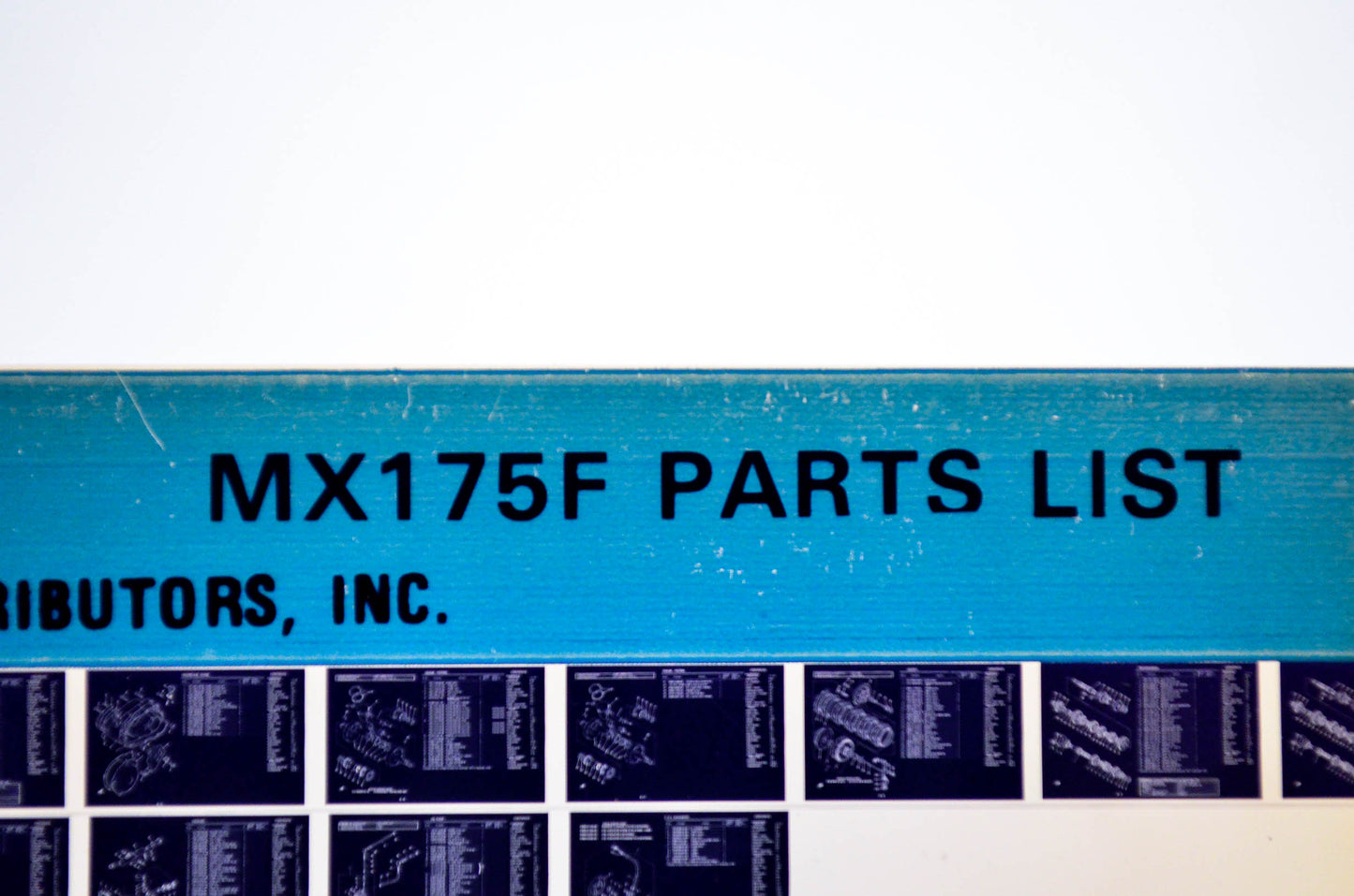 OEM Yamaha MX175F 1979/May 22 '79 Parts List Microfiche