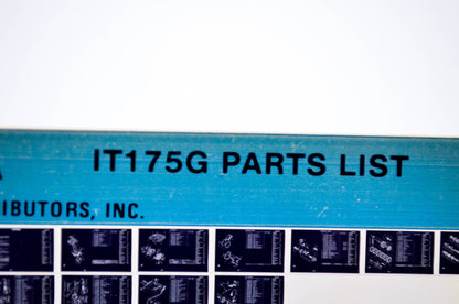 OEM Yamaha IT175G 1980/November 26 '80 Parts List Microfiche