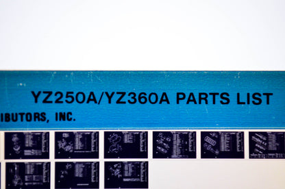 OEM Yamaha YZ250A/YZ360A 1979/May 22 '74 Parts List Microfiche