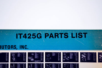 OEM Yamaha IT425G 1980/December 1 '80 Parts List Microfiche