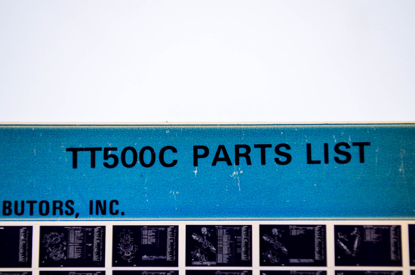 OEM Yamaha TT500C 1981/March 4 '76 Parts List Microfiche