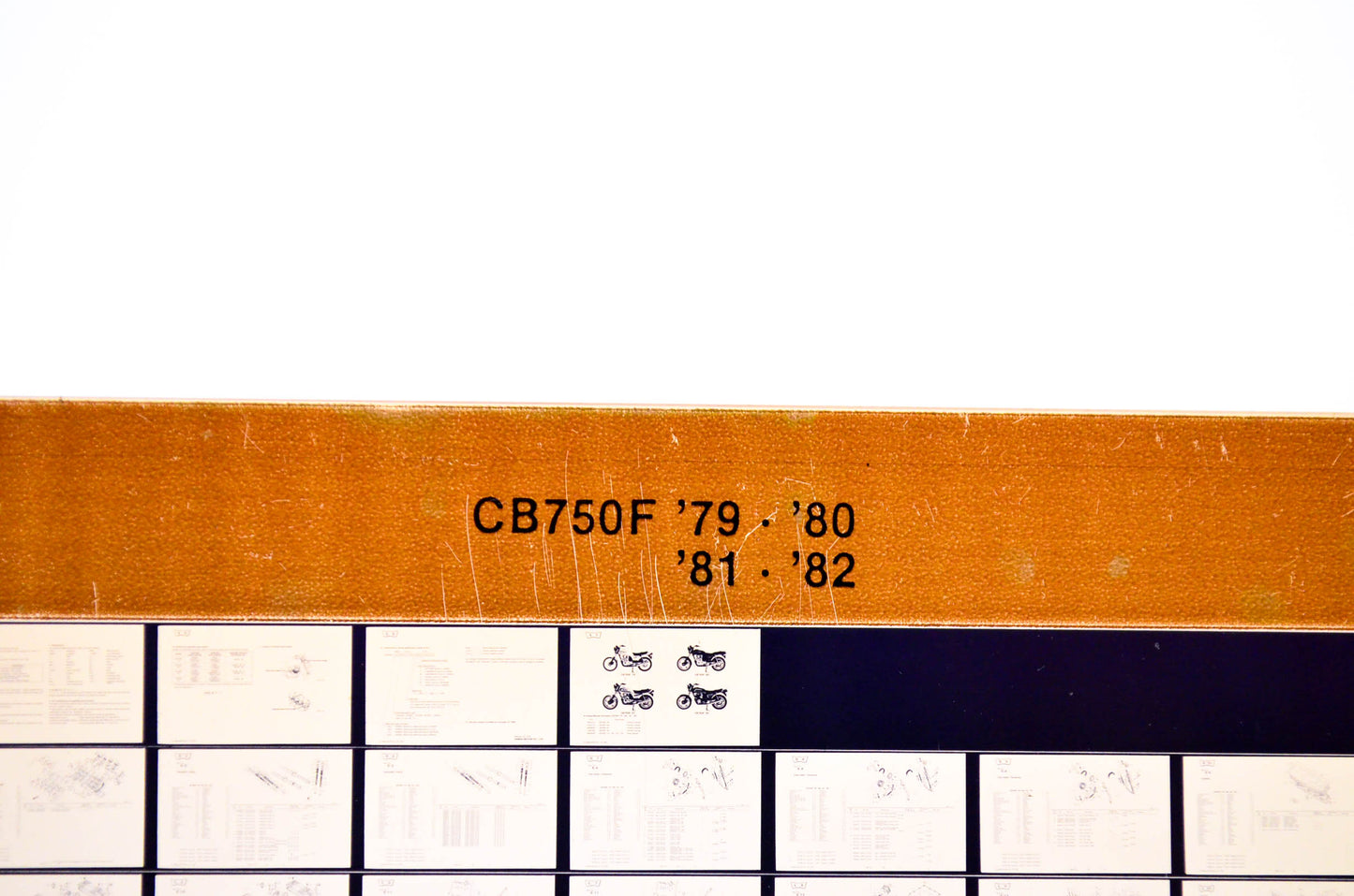 OEM Honda CB750F 1984/October '79 - '82 Parts Catalog Microfiche