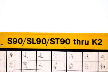 OEM Honda S90/SL90/ST90 - K2 1978/June '78 Parts Catalog Microfiche