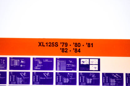 OEM Honda XL125S 1987/February '79 - '84 Parts Catalog Microfiche