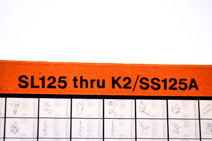OEM Honda SL125 - K2/SS125A 1977/April '77 Parts Catalog Microfiche