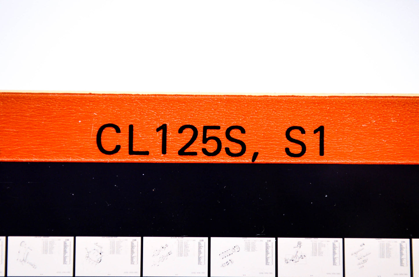 OEM Honda CL 125S, S1 1980/August '80 Parts Catalog Microfiche