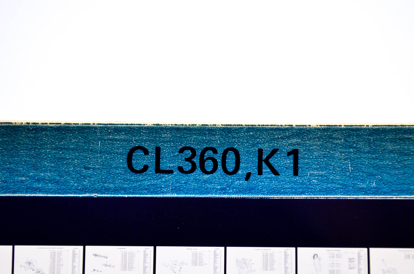 OEM Honda CL360,K1 1980/January '80 Parts Catalog Microfiche