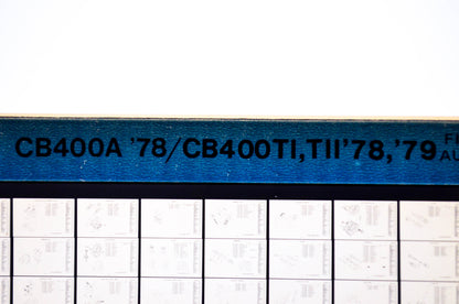 OEM Honda CB400A '78/CB400TI,TII'78,'79 1979/August '78 - '79 Parts Catalog Microfiche