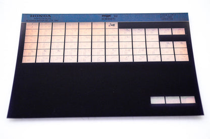 OEM Honda CB450T 1985/May '82 Hawk Parts Catalog Microfiche