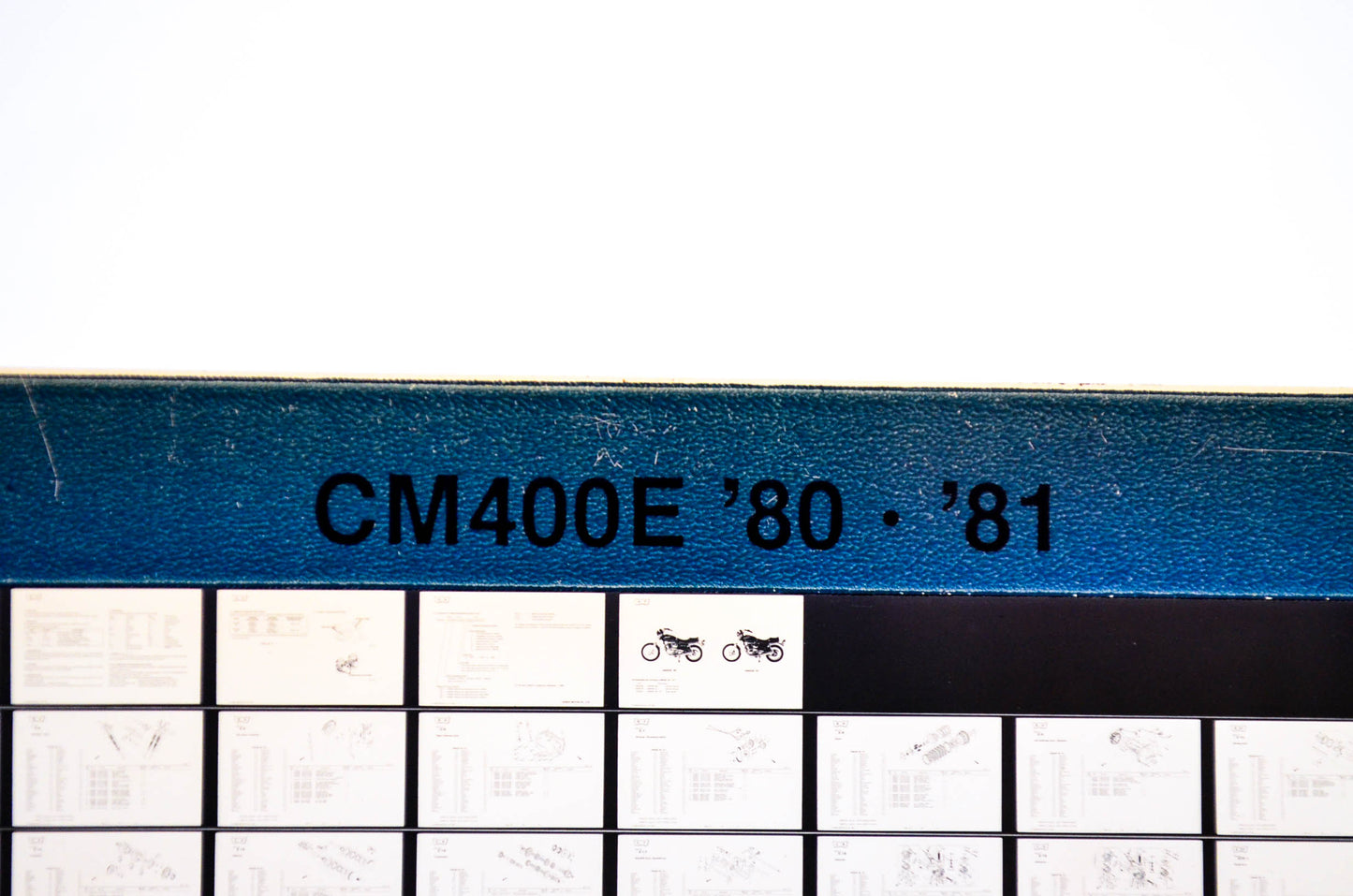 OEM Honda CM400E 1984/November '80 - '81 Parts Catalog Microfiche