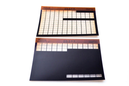 OEM Honda GL1100, GL1100 I, GL1100 A 1984/November '80 - '82 Parts Catalog Microfiche