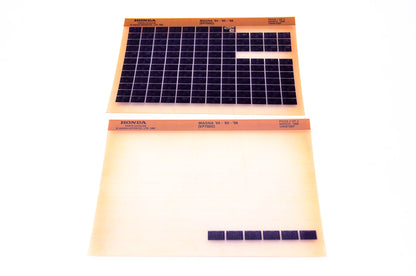 OEM Honda VF700C 1986/March '84 - '86 Magna Parts Catalog Microfiche