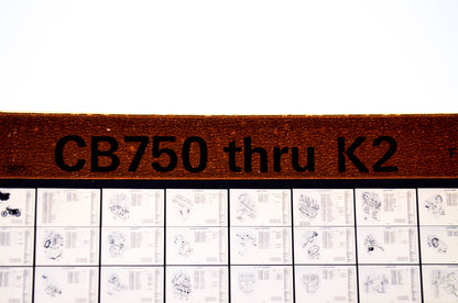 OEM Honda CB750 - K2 1980/May '80 Parts Catalog Microfiche