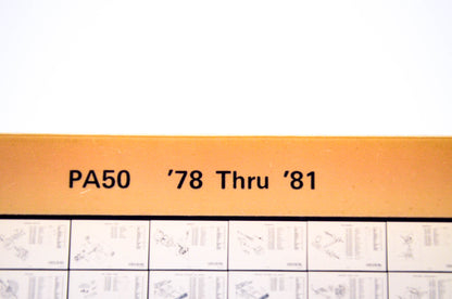 OEM Honda P A50 1983/September '78 - '81 Parts Catalog Microfiche