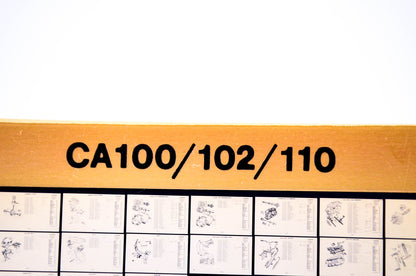 OEM Honda CA100/102/110 1978/May '78 Parts Catalog Microfiche