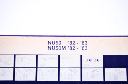 OEM Honda NU50, NU50M 1985/April '82 - '83 Parts Catalog Microfiche