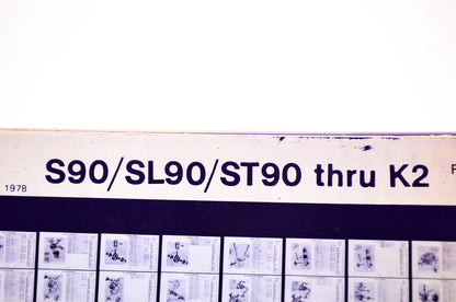 OEM Honda S90/SL90/ST90 - K2 1978/June '78 Parts Catalog Microfiche