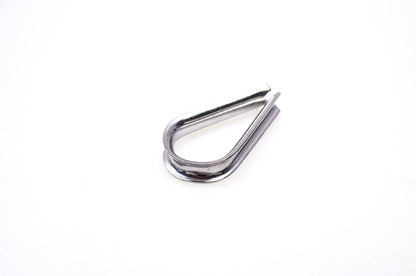 National Hardware N830-305, 4232BC Rope Thimble Stainless Steel 1/8" NOS