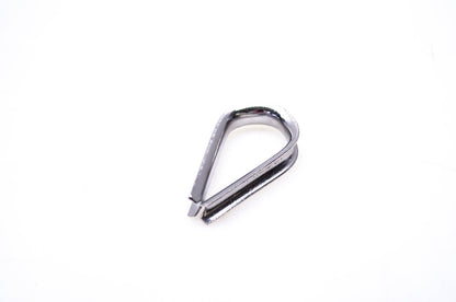 National Hardware N830-305, 4232BC Rope Thimble Stainless Steel 1/8" NOS
