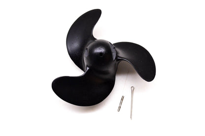 OMC 318487 Plastic Propeller 3 Blade Left Hand 7.5" X 6 NOS
