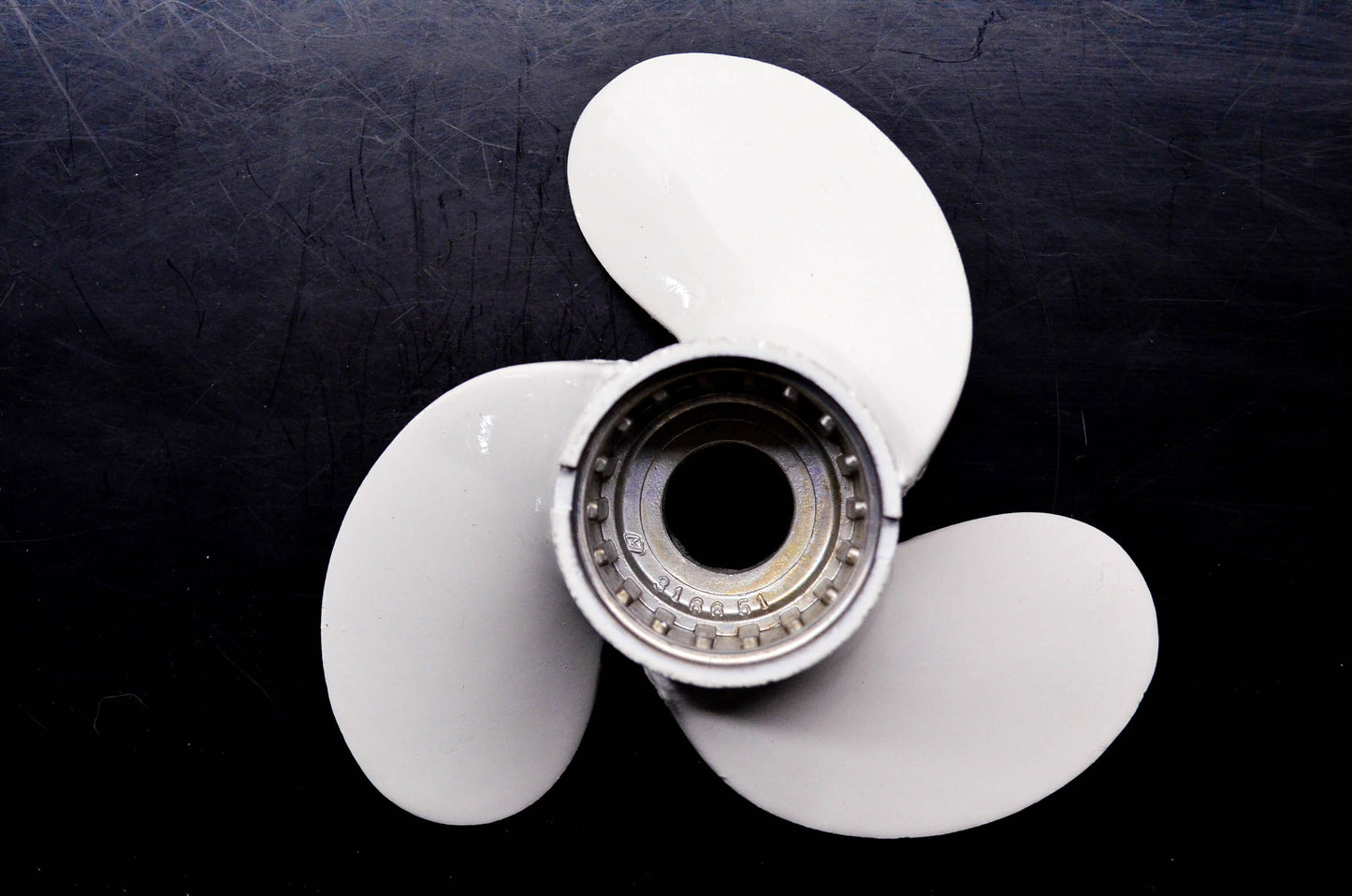 OMC 316651 Aluminum Propeller 6 3/8"x5 1/2" NOS