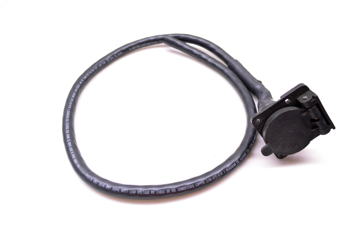 Bargman 55-8533 7-Way Sealed Car End 4' Cable