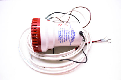Rule 042237083326, Model 10 2000GPH Non Automatic Submersible Bilge Pump 12V