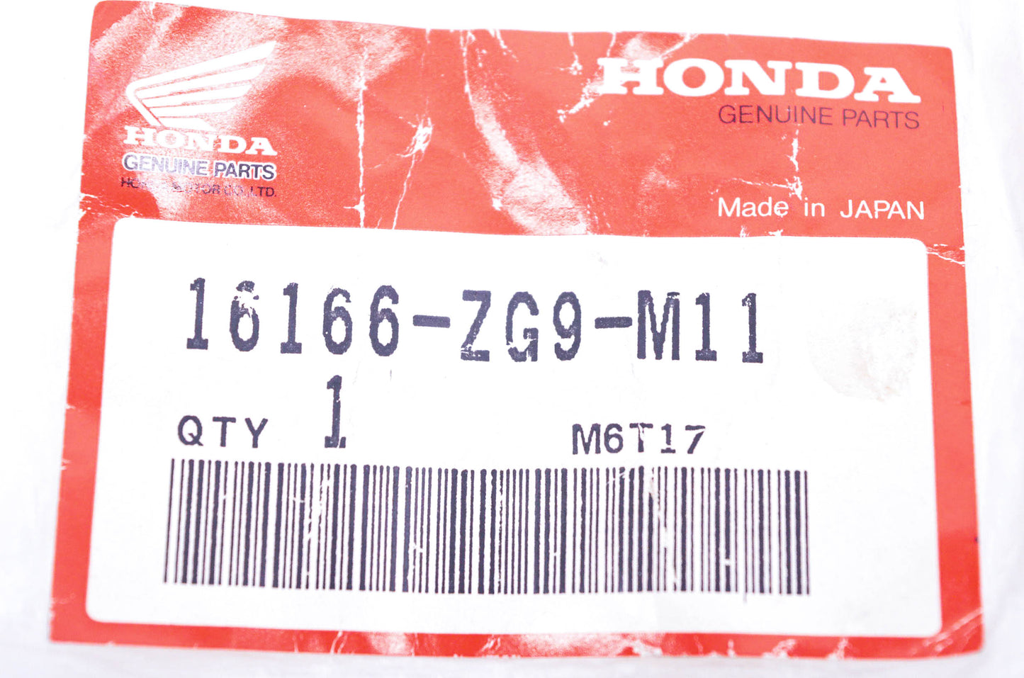 New OEM Honda 16166-ZG9-M11 Main Nozzle NOS
