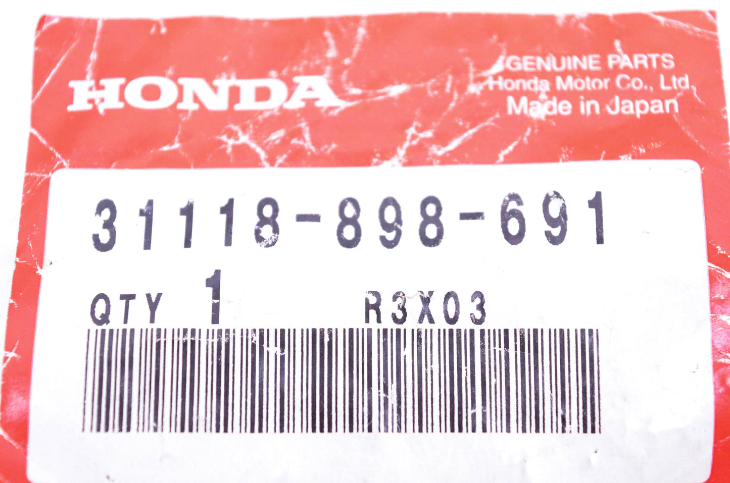 New OEM Honda 31118-898-691 Retainer Plate NOS