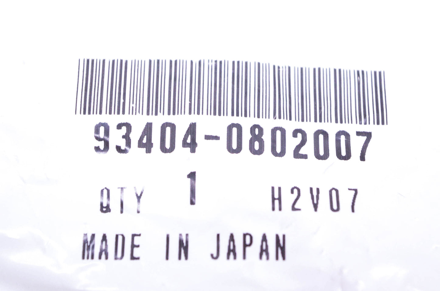 New OEM Honda 93404-0802007 Washer Bolt 8x20 NOS