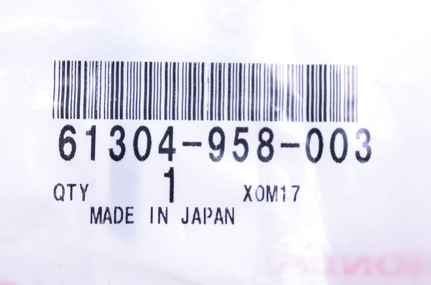 New OEM Honda 61304-958-003 Special Nut 6x7 NOS