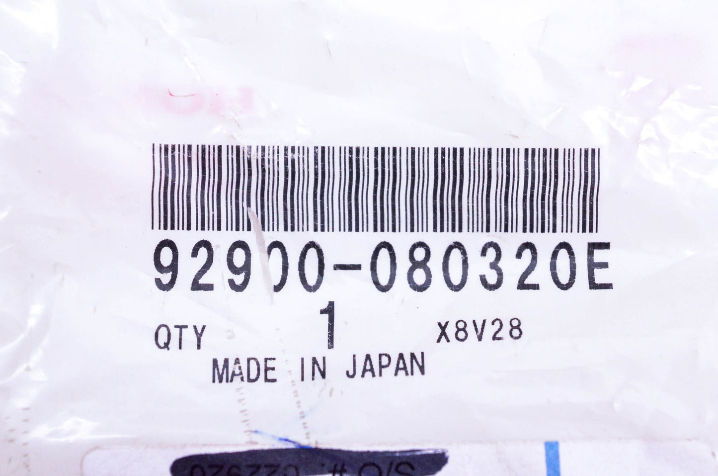 New OEM Honda 92900-080320E Stud Bolt 8x32 NOS