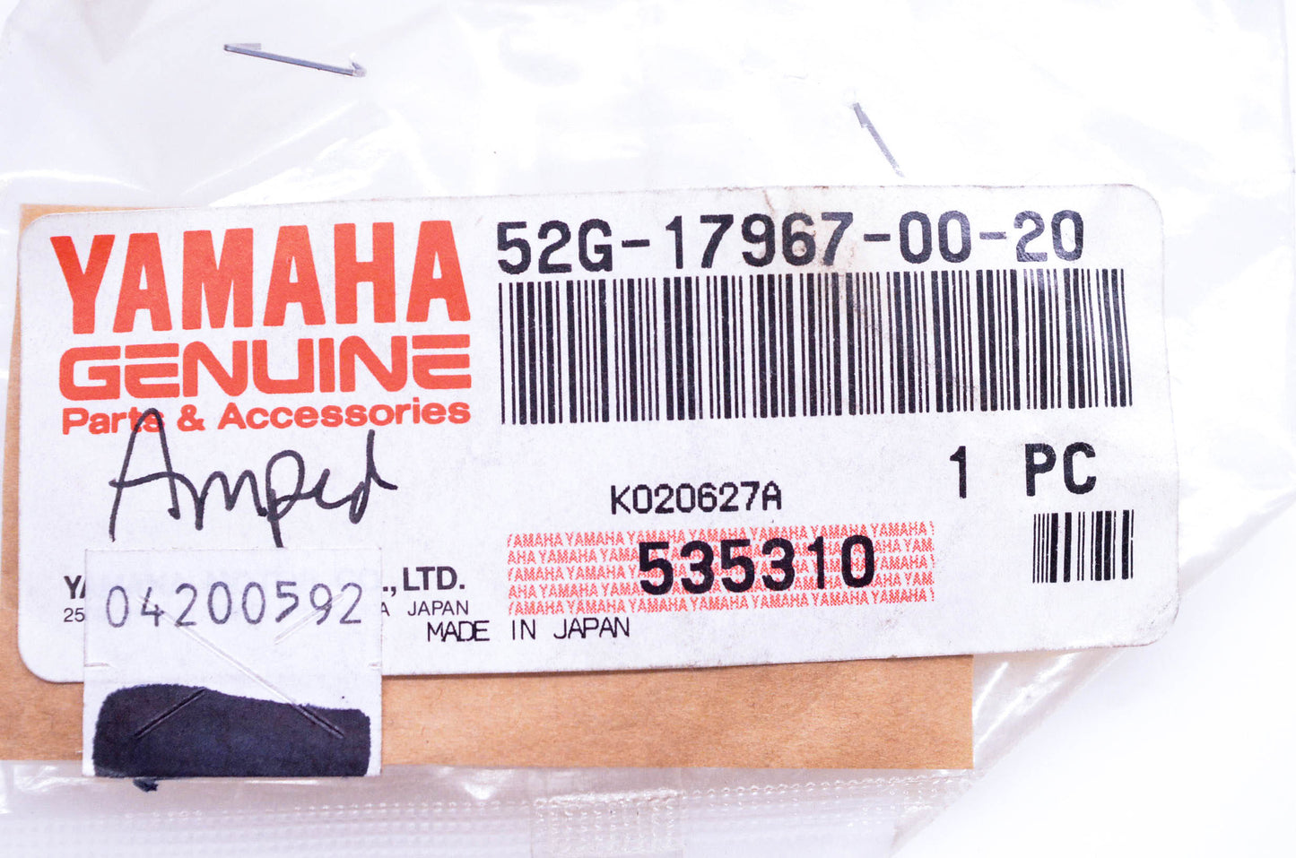 New OEM Yamaha 52G-17967-00-20 Shim NOS