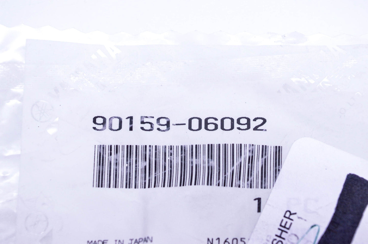 New OEM Yamaha 90159-06092-00 Screw w/ Washer NOS