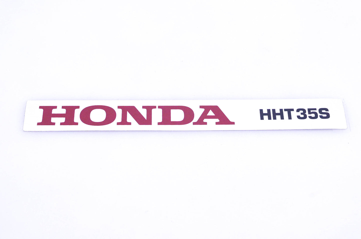 New OEM Honda 87521-VL3-D40 HHT35S Label NOS