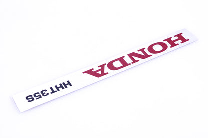 New OEM Honda 87521-VL3-D40 HHT35S Label NOS