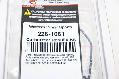 All Balls Racing 226-1061, 75-1023, 26-2100 Carburetor Rebuild Kit NOS
