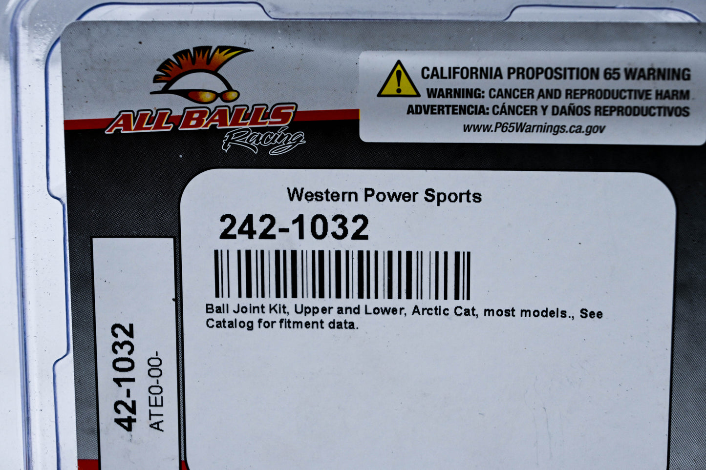 All Balls Racing 242-1032, 42-1032, ATE0-00 Ball Joint Kit NOS