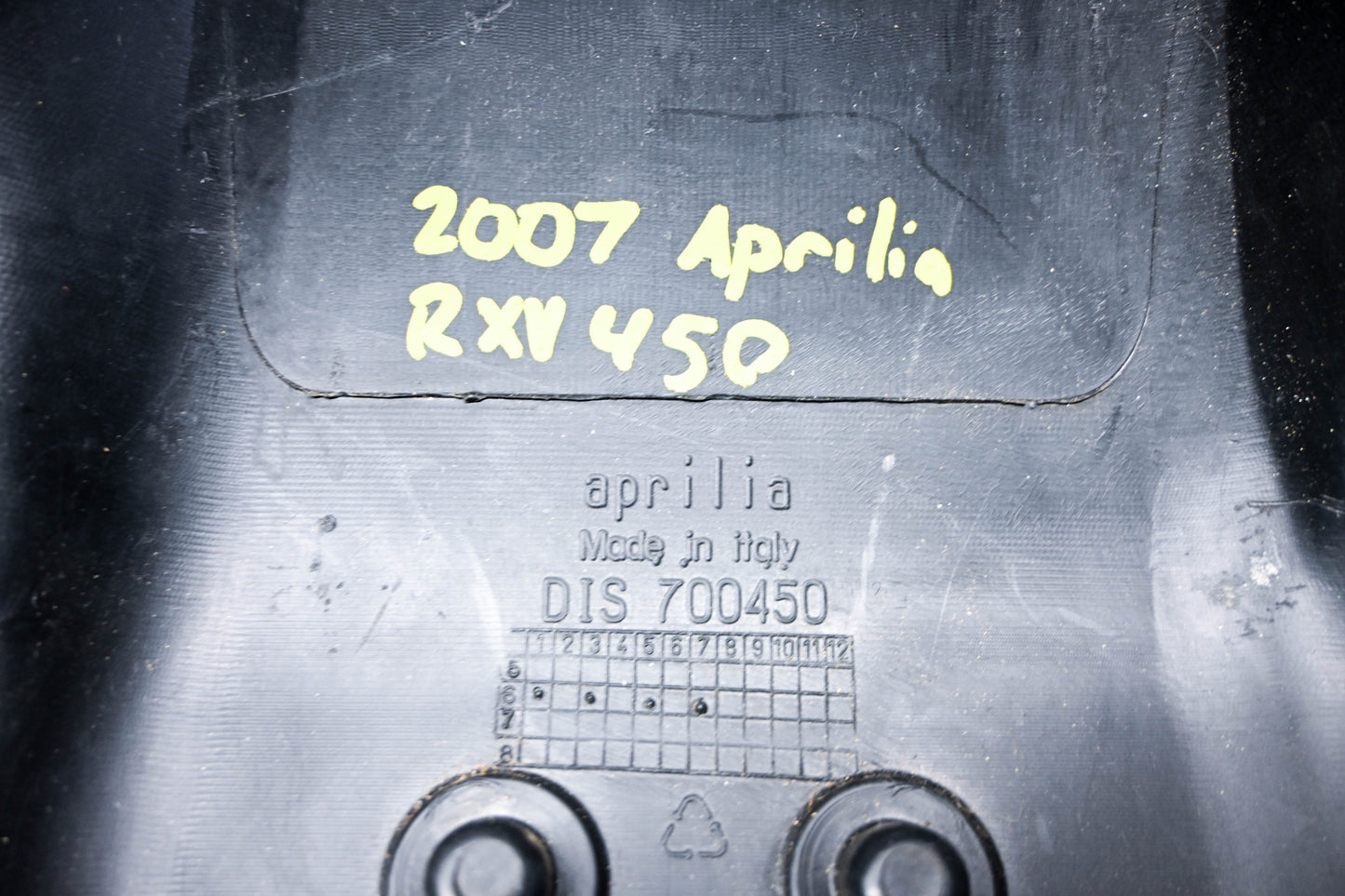 Aprilia AP9100347 Sump Cover